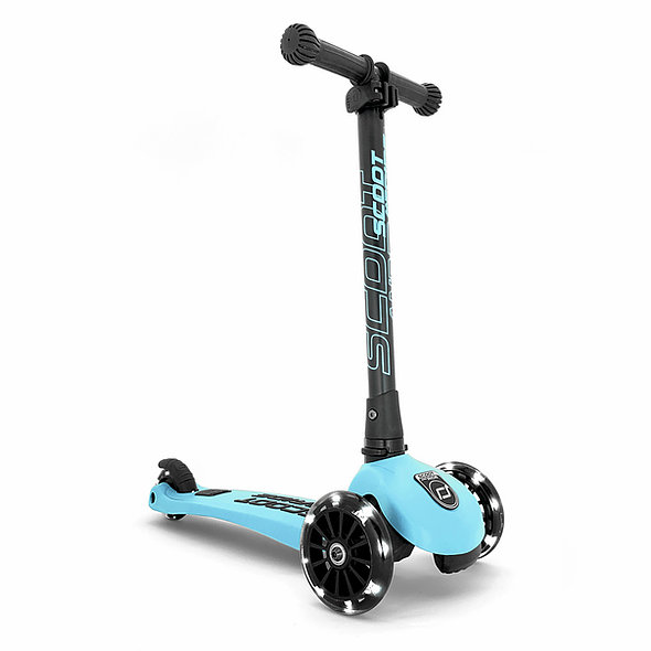 Scoot & Ride Highwaykick 3 LED - blueberry