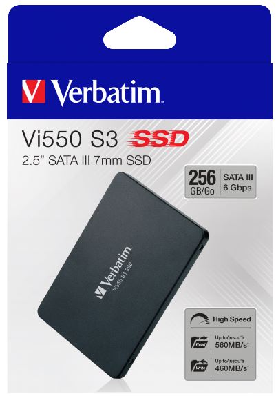 Verbatim Vi550 interne SSD 256GB 2,5“