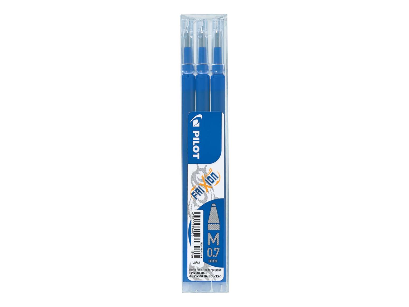 PILOT Ersatzminen FriXion Ball 0,7 - blau - 3er Set