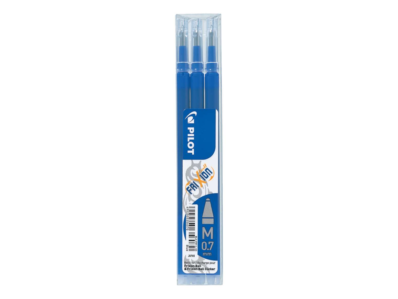PILOT Ersatzminen FriXion Ball 0,7 - blau - 3er Set PILOT Ersatzminen FriXion Ball 0,7 - blau - 3er Set