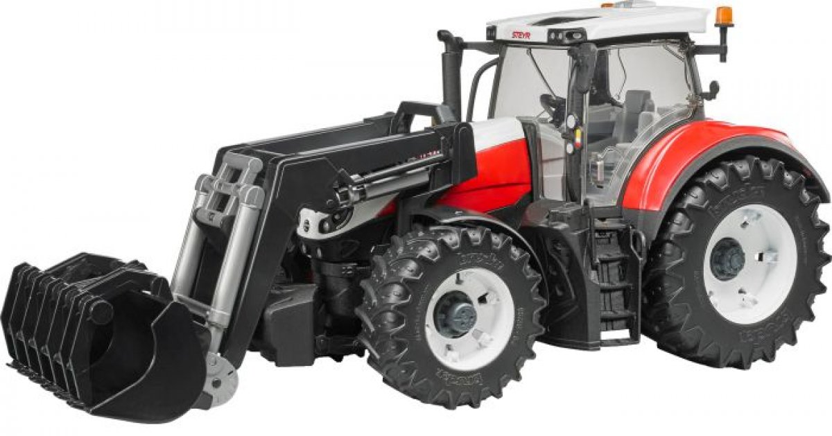 Bruder 03181 - Steyr 6300 Terrus mit Frontlader