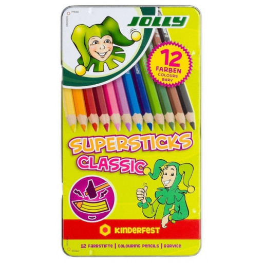 Jolly Supersticks classic kinderfest 12 Farben Jolly Supersticks classic kinderfest 12 Farben