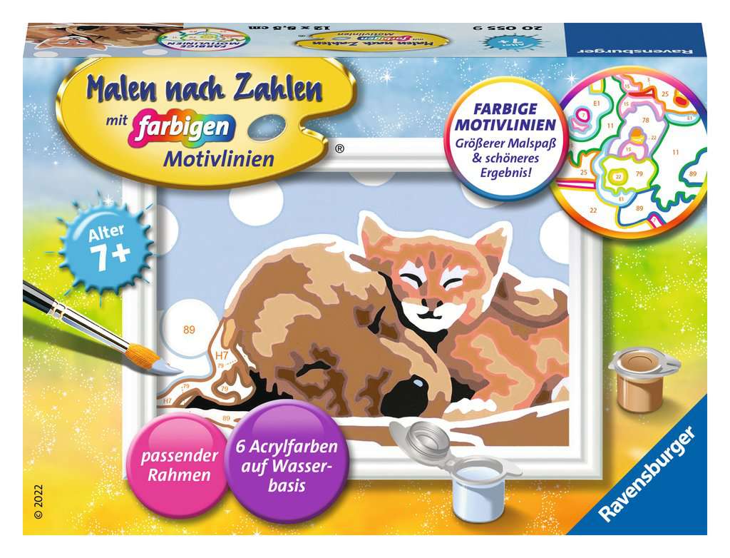 Ravensburger Malen nach Zahlen - Tierliebe