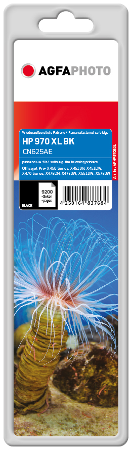 AgfaPhoto HP Ink Nr.970XL black 9,2K AgfaPhoto HP Ink Nr.970XL black 9,2K