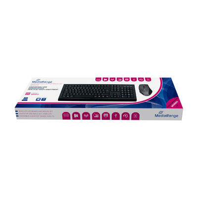 MediaRange Wireless Keyboard + Mouse Set