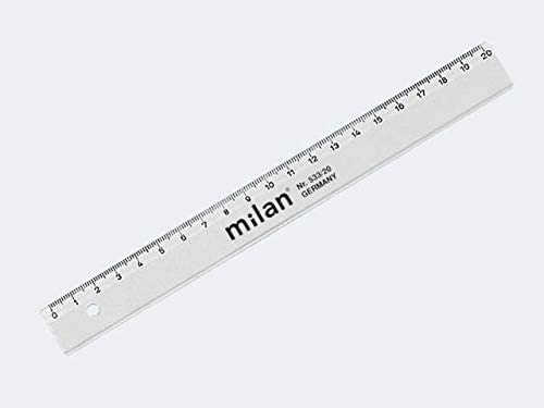 Milan Lineal 20 cm Plastik Milan Lineal 20 cm Plastik