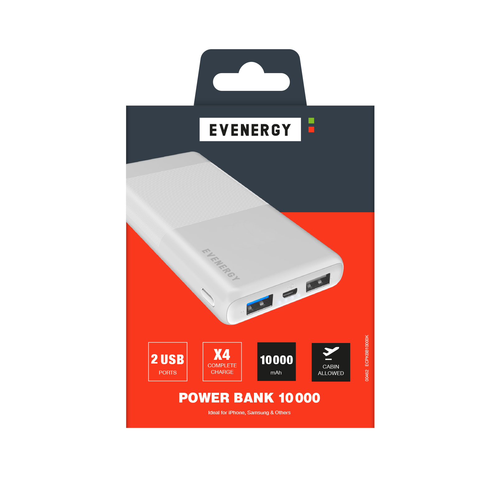 SBS Powerbank 10.000 mAh black