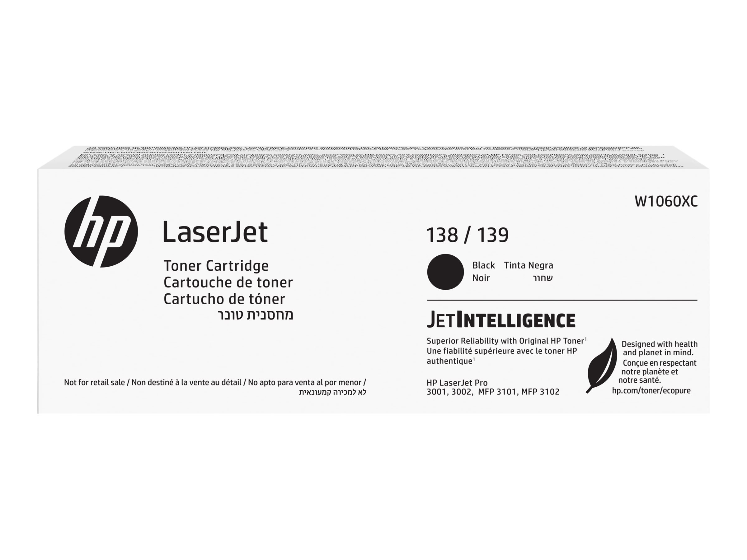HP LJ Cartridge Nr.138/139 black 4K PROJEKT HP LJ Cartridge Nr.138/139 black 4K PROJEKT