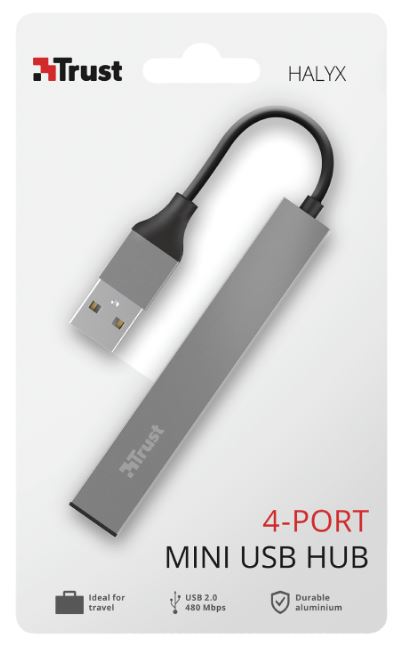 Trust HALYX 4 Port Mini USB Hub
