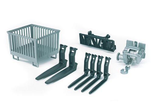 Bruder 02318 - Frontlader Zubehör-Set
