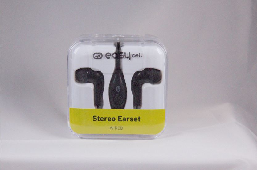 SBS Stereo Earset Jack 3,5mm black