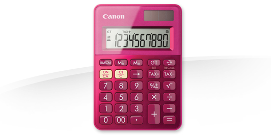 Canon Taschenrechner LS 100K pink Canon Taschenrechner LS 100K pink