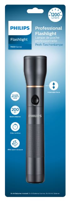 Philips Flashlight 1200Lm IPX4 Philips Flashlight 1200Lm IPX4