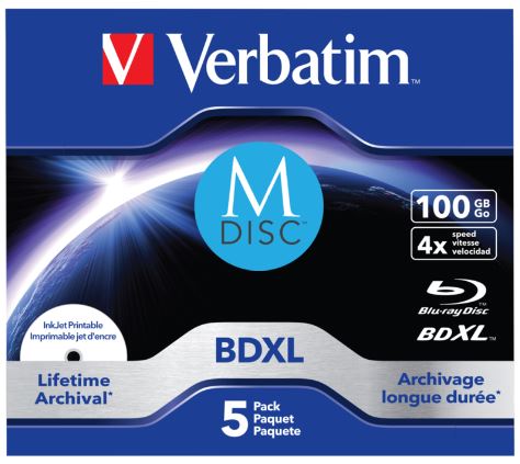 Verbatim Blu Ray 100GB/4f JC 1x5