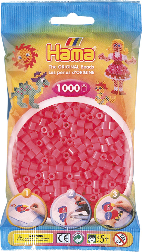 HAMA Bügelperlen im Beutel - 1.000 Stück - 207-33 cherry