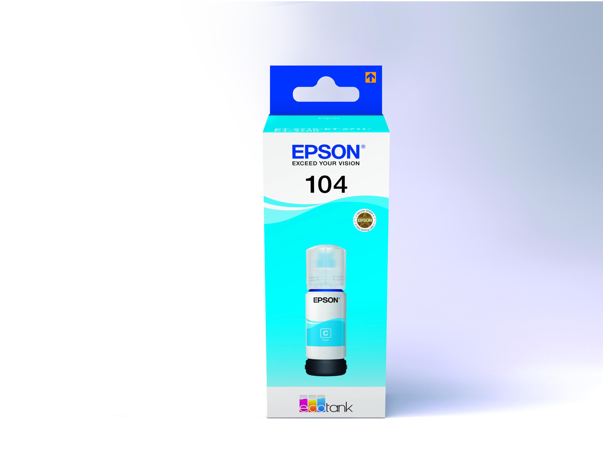 Epson EcoTank Ink bottle Nr.104 cyan Epson EcoTank Ink bottle Nr.104 cyan