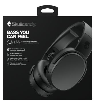 Skullcandy CRUSHER WIRELESS OVER EAR BLACK/CORAL/BLACK