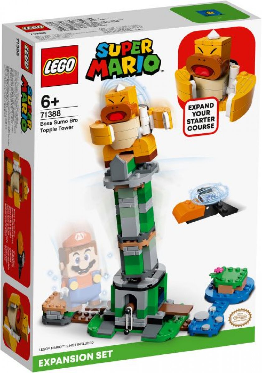 LEGO 71388 - Super Mario Kippturm mit Sumo Bruder Boss LEGO 71388 - Super Mario Kippturm mit Sumo Bruder Boss