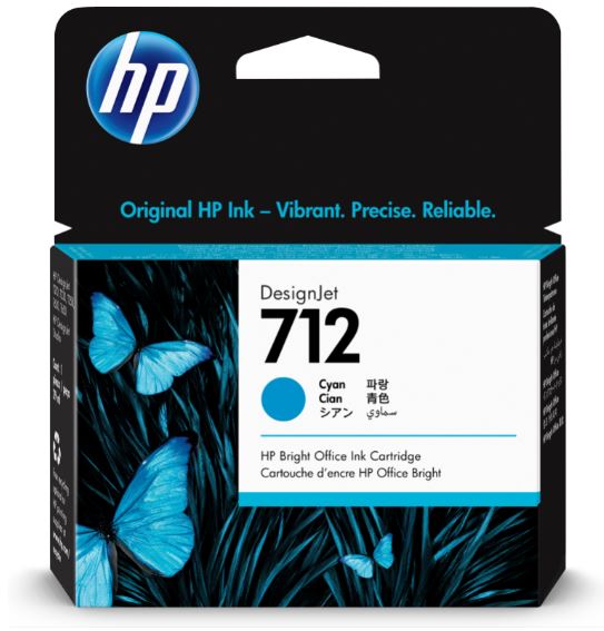 HP Ink Nr.712 cyan 29ml HP Ink Nr.712 cyan 29ml
