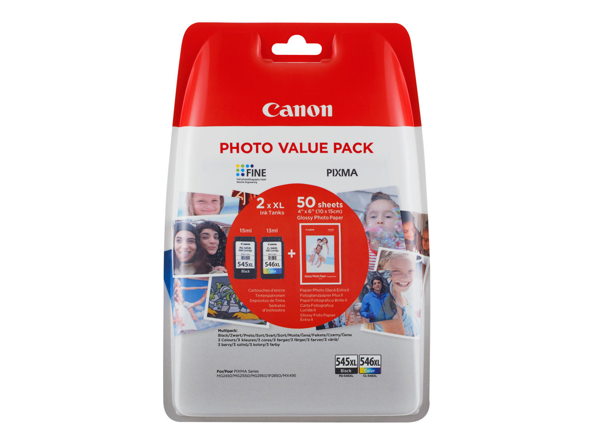 Canon Photo Value Pack Fine Ink Series black/color je 15ml 1x2