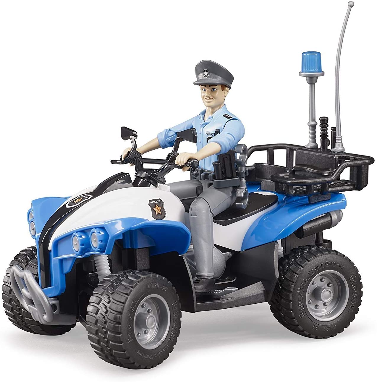 Bruder 63010 - Polizei Quad mit Polizistin