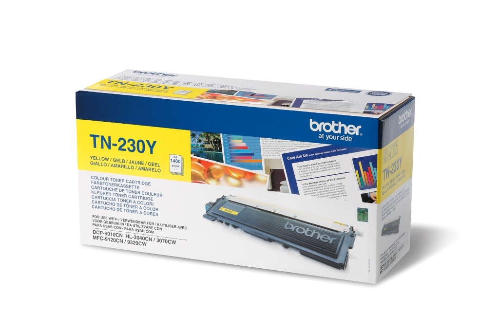 Brother Toner yell. TN-230Y 1,4K Brother Toner yell. TN-230Y 1,4K