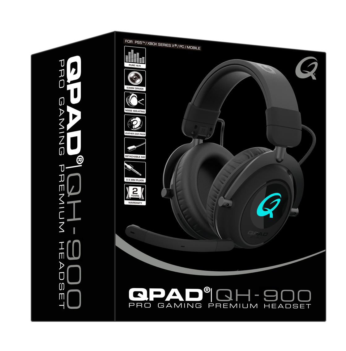 Qpad Pro Gaming Premium Wireless Headset Qpad Pro Gaming Premium Wireless Headset