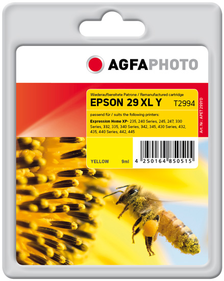 AgfaPhoto Epson Claria Home Ink Nr.29XL yell.