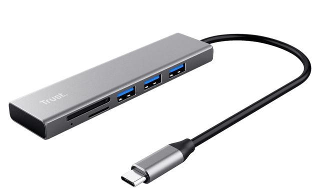 Trust HALYX FAST USB-C Hub & Card Reader