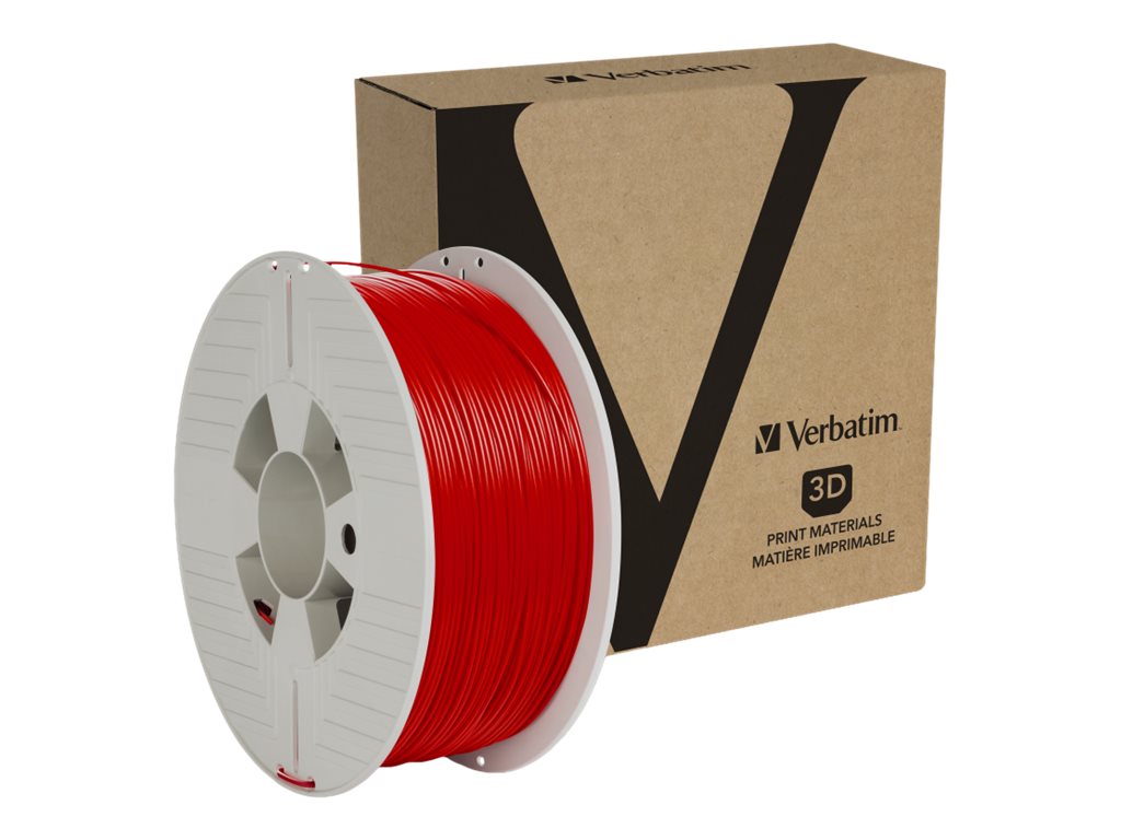 Verbatim PLA-Filament 3D red