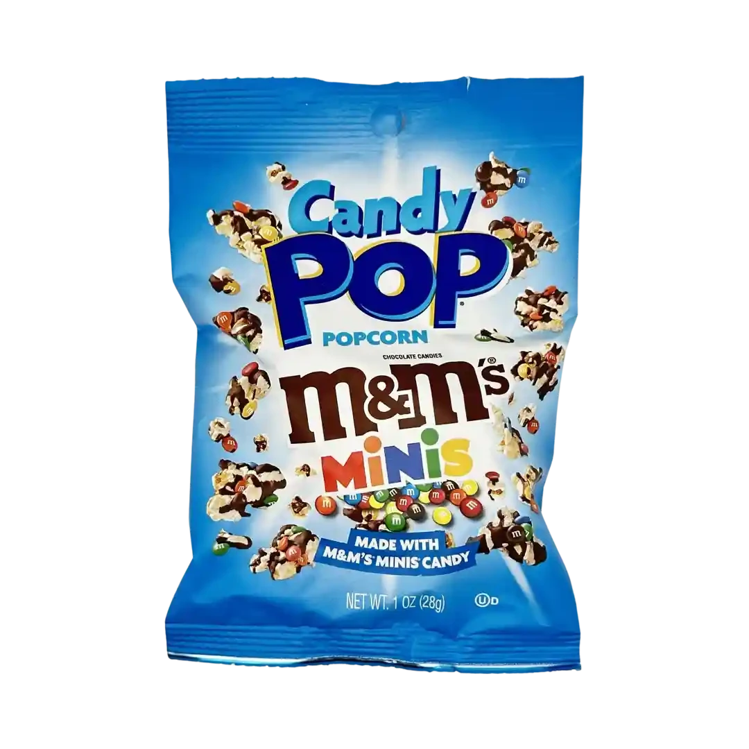 Candy Pop Popcorn M&M minis 28g Candy Pop Popcorn M&M minis 28g