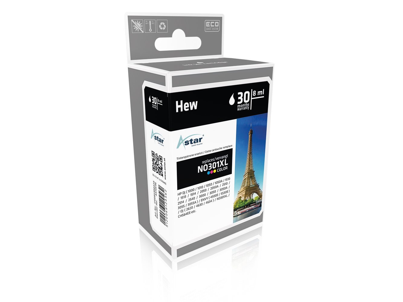 Astar HP Ink Nr.301XL color 330 Seiten
