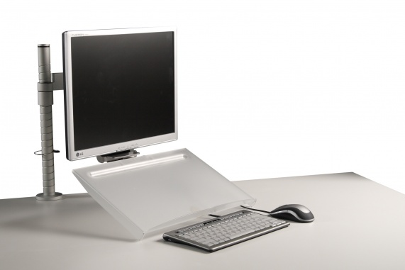 Bakker Elkhuizen ergonomischer Dokumentenhalter CleanDoc 440 Bakker Elkhuizen ergonomischer Dokumentenhalter CleanDoc 440
