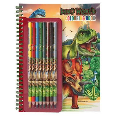 Depesche - Dino World - Malbuch mit Buntsti Depesche - Dino World - Malbuch mit Buntsti