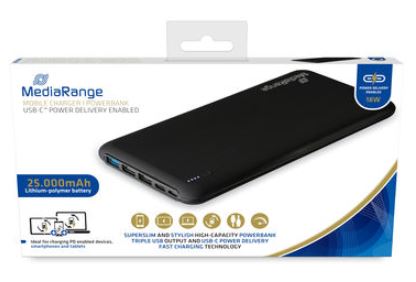 MediaRange Powerbank 25.000mAh