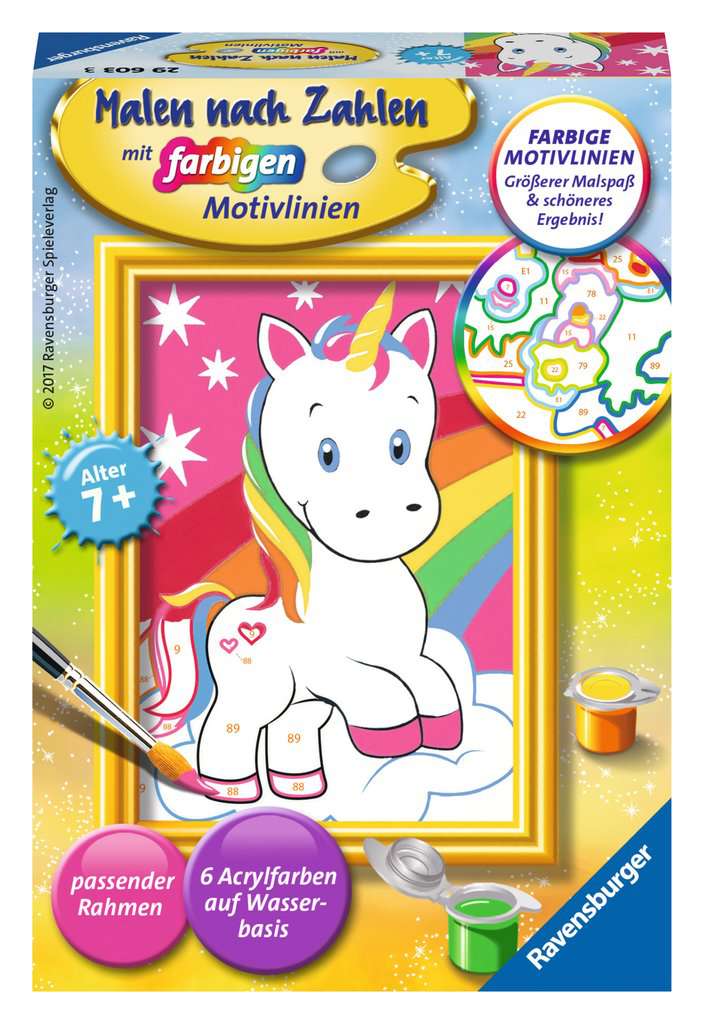 Ravensburger Malen nach Zahlen - Süßes Einhorn