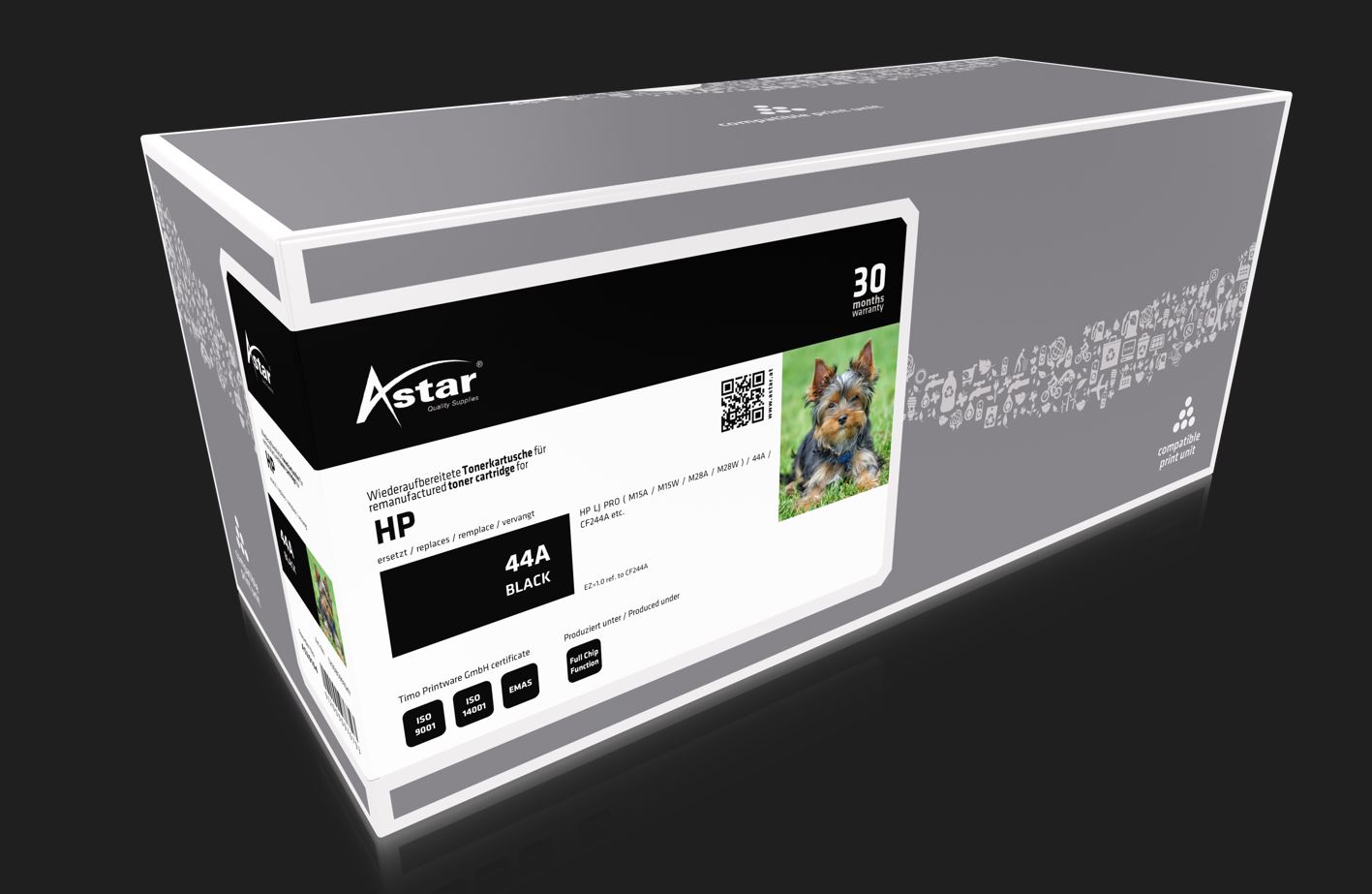 Astar HP LJ Cartridge Nr.44A black 1K Astar HP LJ Cartridge Nr.44A black 1K